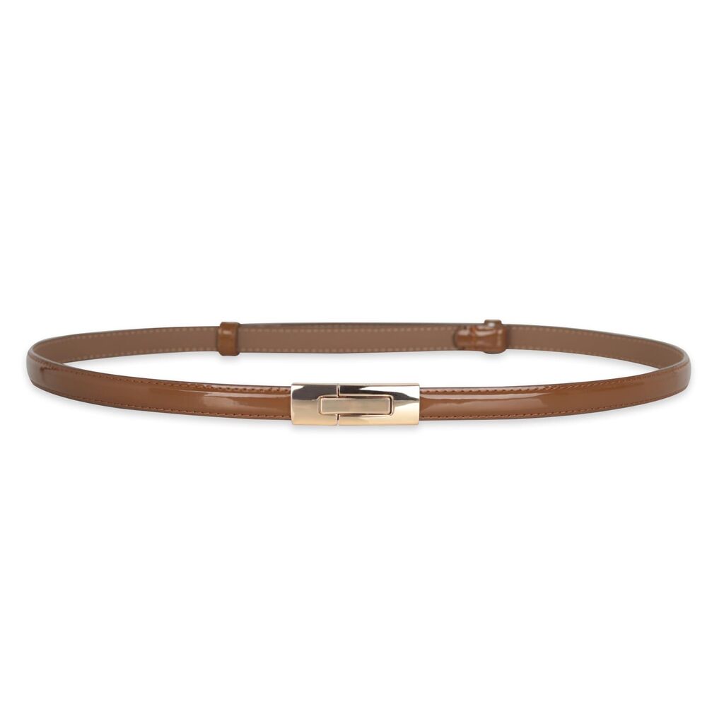 6322 Women's Leather Belt With Buckle- Ideal For Dresses, Jeans,